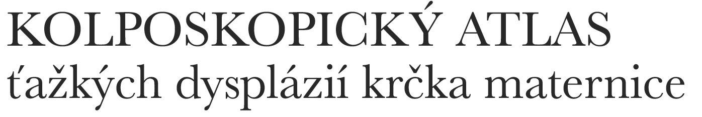 Kolposkopický atlas